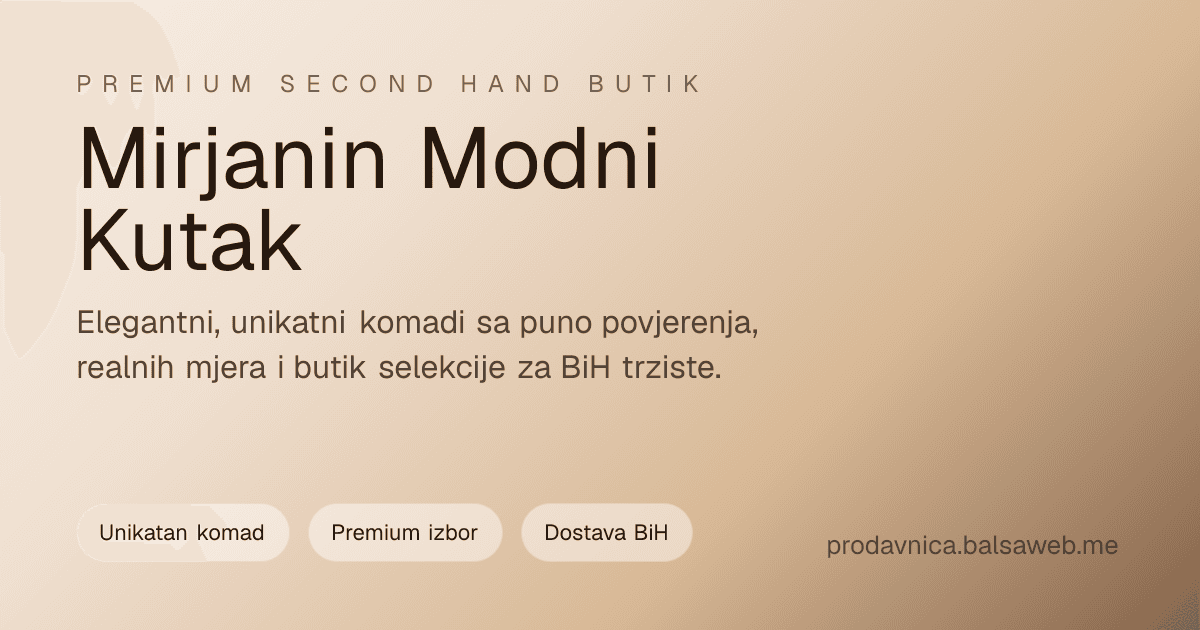 Mirjanin Modni Kutak
